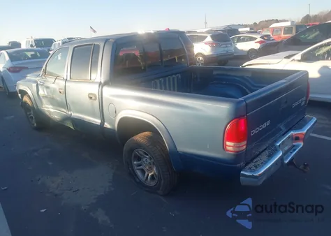 2003 Dodge Dakota Slt from USA, damaged, VIN 1D7HL48N53S188563